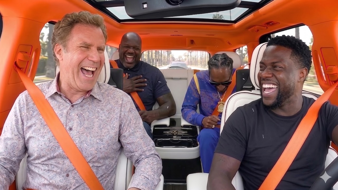 Will Ferrell Making Celebrities Cry With Laughter