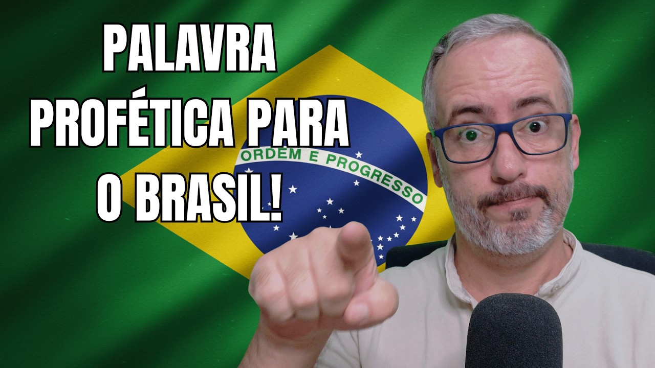 CALMA NÃO É O QUE PARECE! PROFECIA PARA O BRASIL