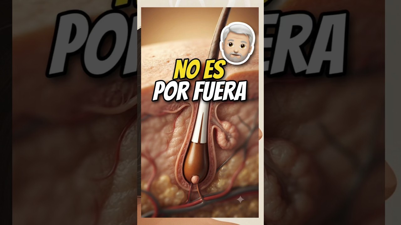 &iquest;Sab&iacute;as por qu&eacute; aparecen las canas? 👨&zwj;🦳🤯 #curiosidades