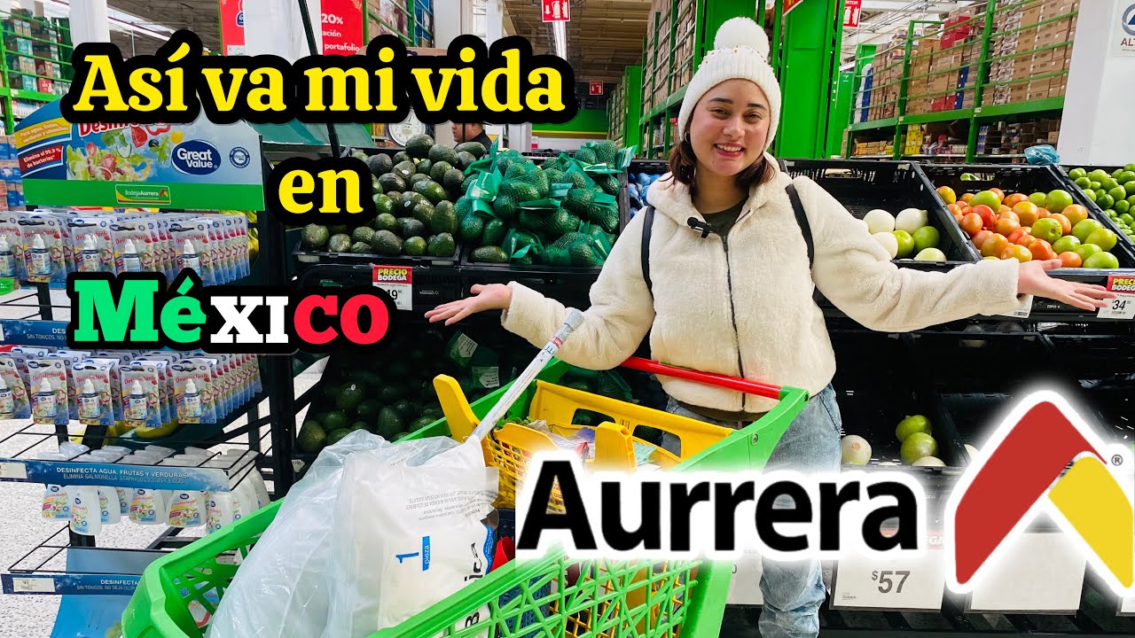 Así es un SUPERMERCADO AURRERA en MEXICO Vivimos engañados en Cuba Compras para mi nueva renta🏠