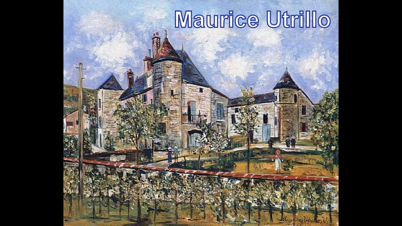 Maurice Utrillo (1883-1955). Posimpresionismo #puntoalarte