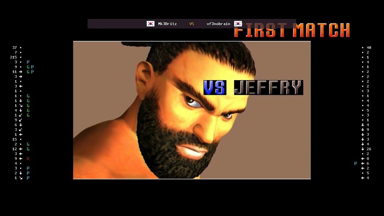 Virtua Fighter 3tb - 🇰🇷 Mk3Britz vs 🇰🇷 vf3nobrain | Fightcade (2026-03-06 15:03 UTC)