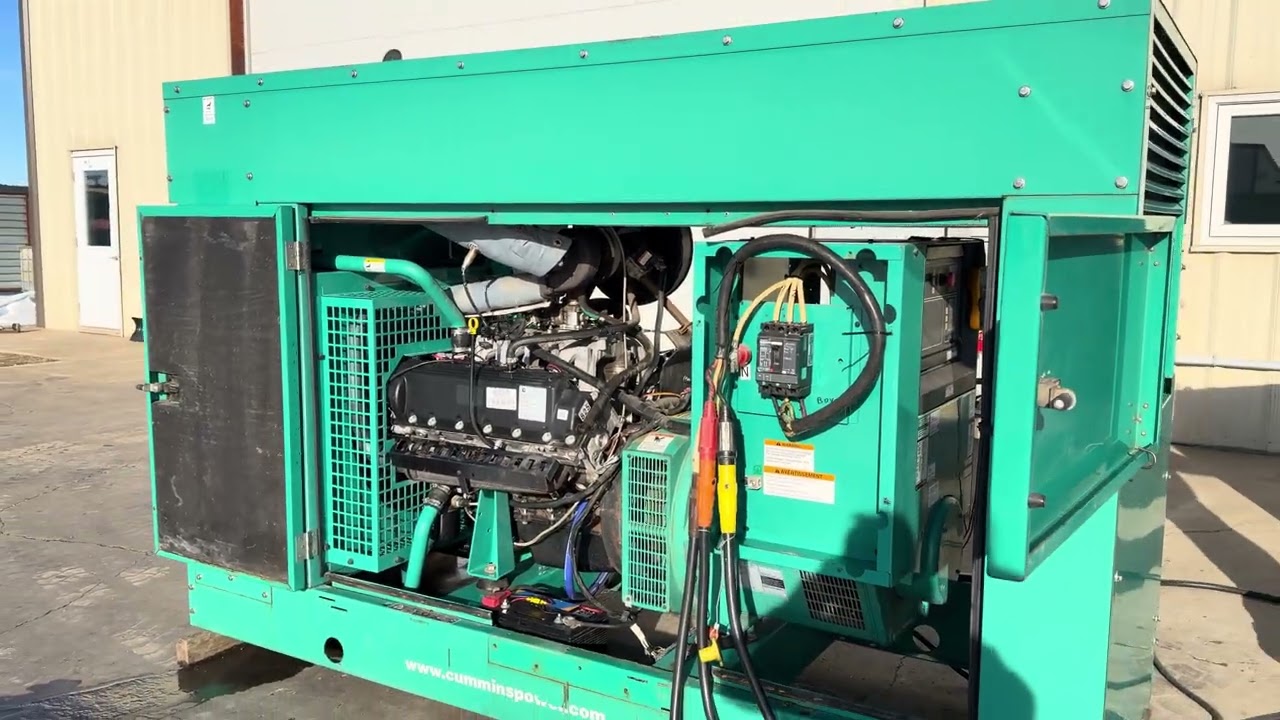 100 kw Onan Natural Gas / Propane Generator SN G100140756 Video 3 - Abraham Generator Sales Co.