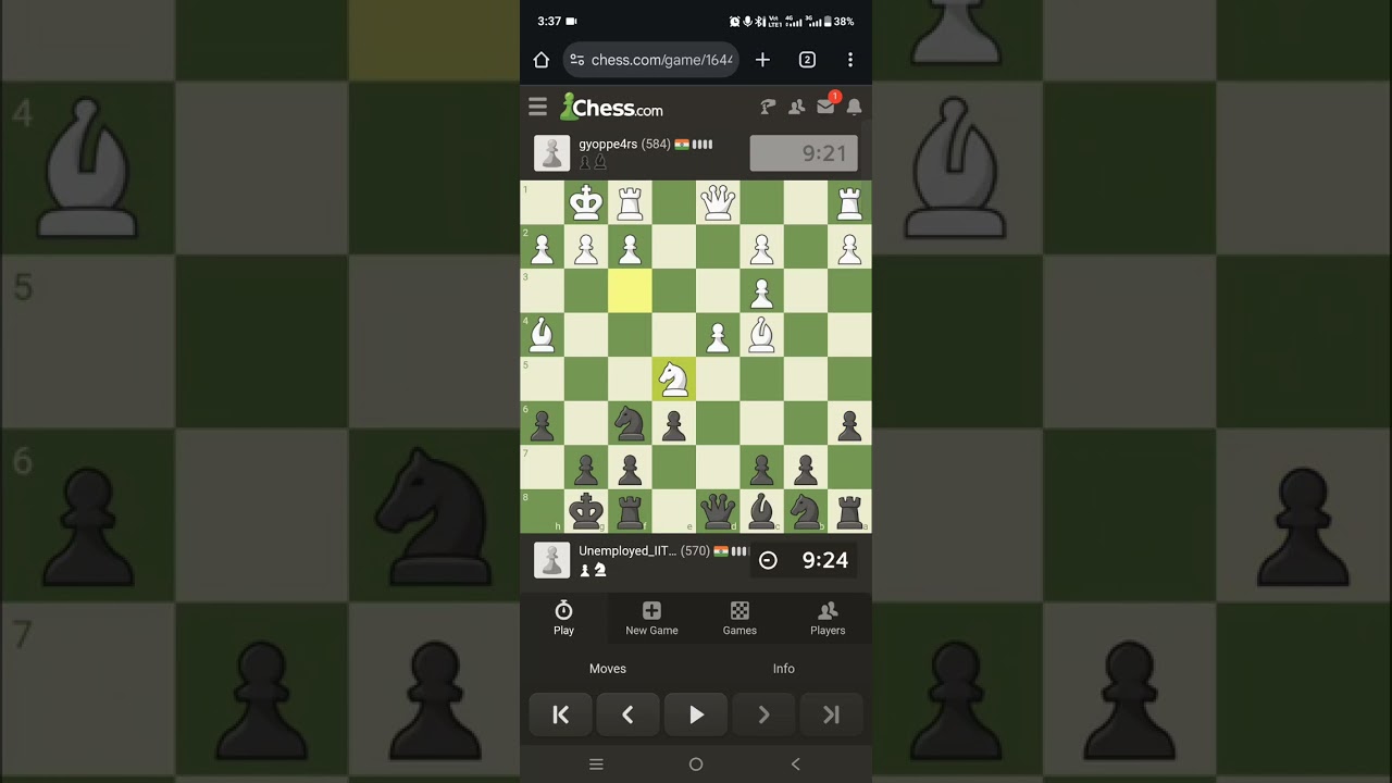 🇮🇳India vs 🇮🇳India #chess #india 