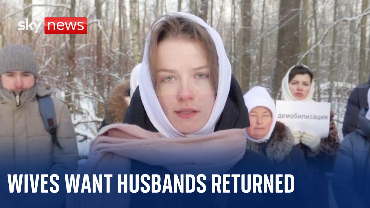 Soldiers' wives demand Vladimir Putin send their men home | Ukraine war