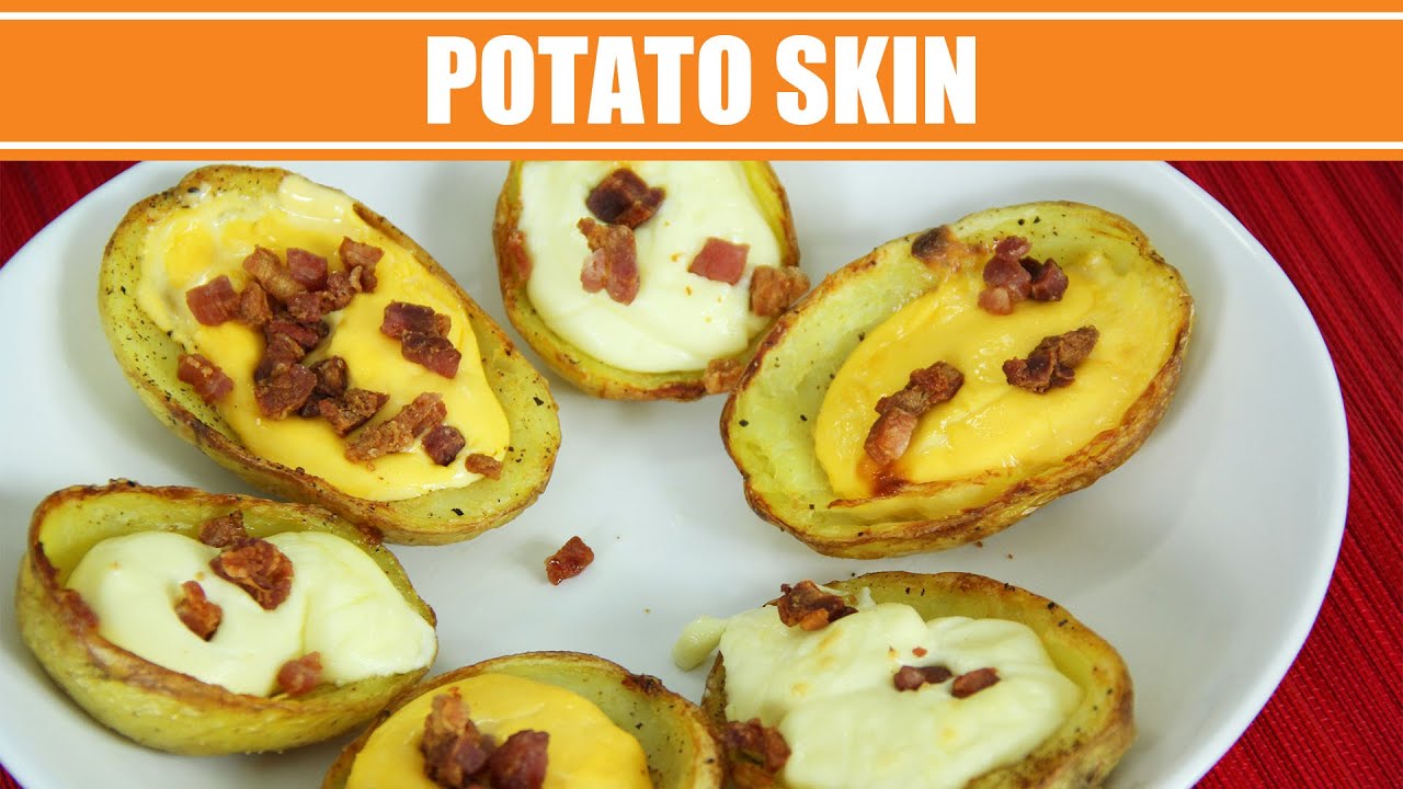 Potato Skin - Canoa de Batata com Cheddar e Bacon