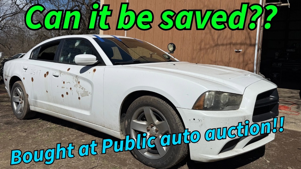 Police charger bought at public auto auction can it be saved?