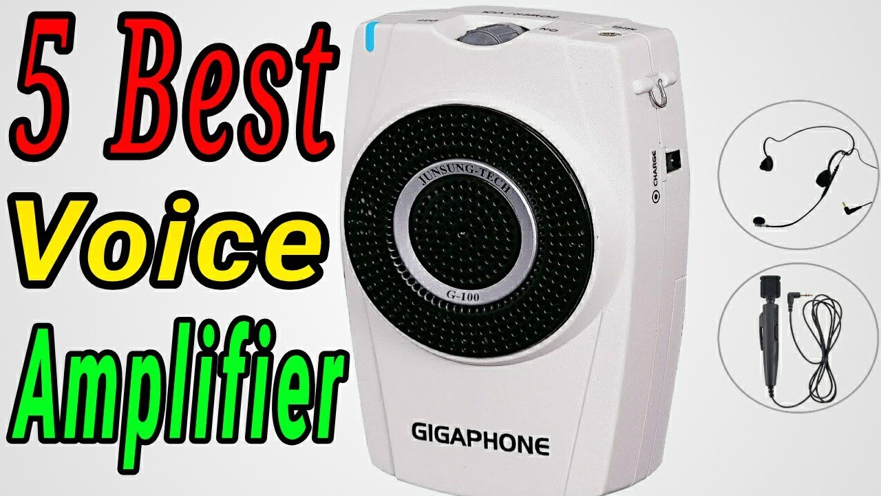 5 Best Voice Amplifier 2020