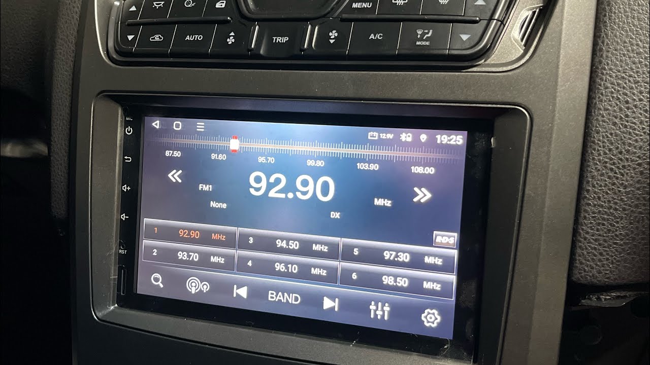 BA BF DOUBLE DIN Aerpro Fascia Install Pt.3 - Install New Stereo & ICC and Amp Wiring