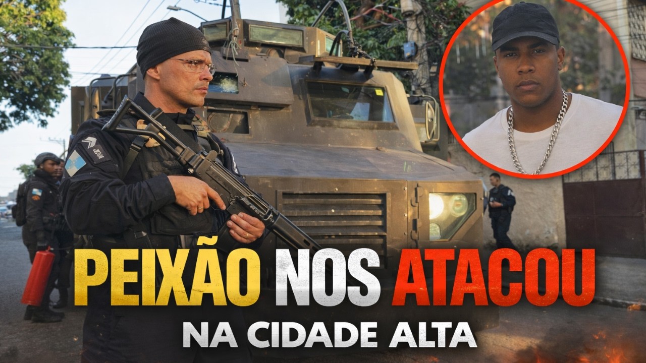 REACT: OPERAÇÃO NA CIDADE ALTA – MOMENTO EXATO DO ATAQUE