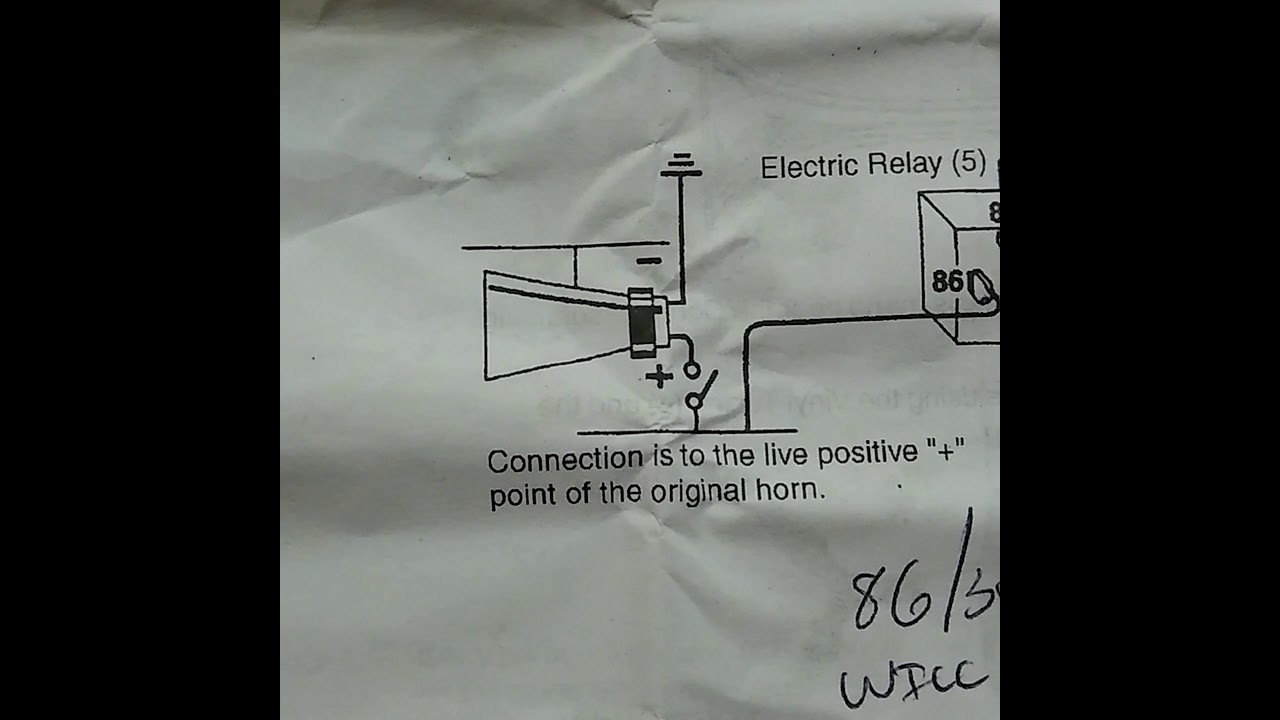 Harbor Freight Air Horn wiring made easy (or other accessories with independent switch)
