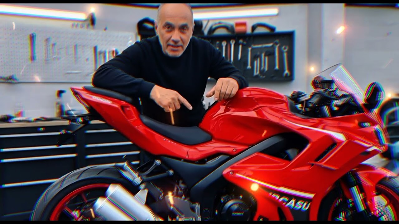 «Обзор спортивного мотоцикла Ducasu 400cc | Бюджетный суперспорт, похожий на Ducati | #автомобиль