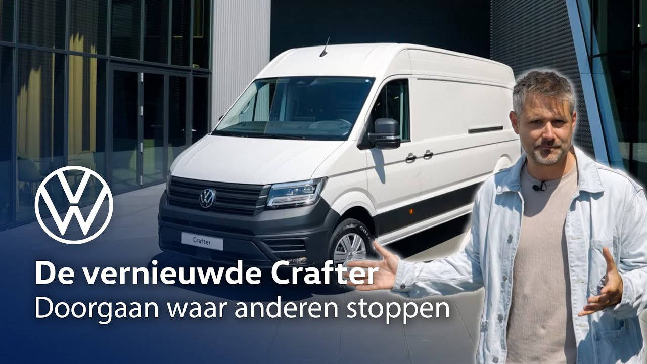 De vernieuwde Crafter: Doorgaan waar anderen stoppen | Volkswagen Bedrijfswagens