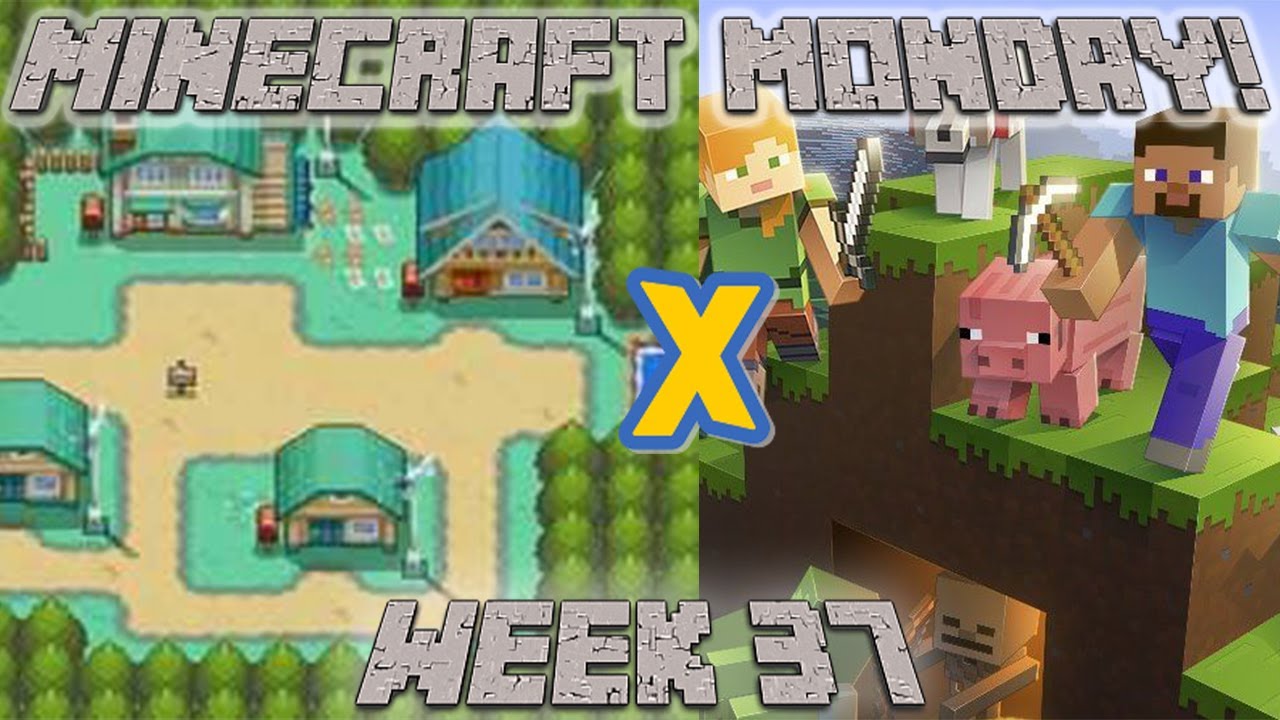 Starting to build a custom Pokemon town in Minecraft! [Minecraft Monday #37]