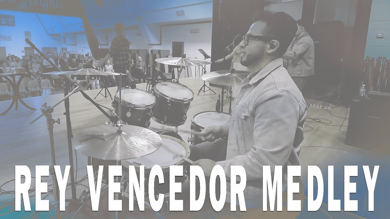 Rey Vencedor Medley - Miel San Marcos [Drum Cam]