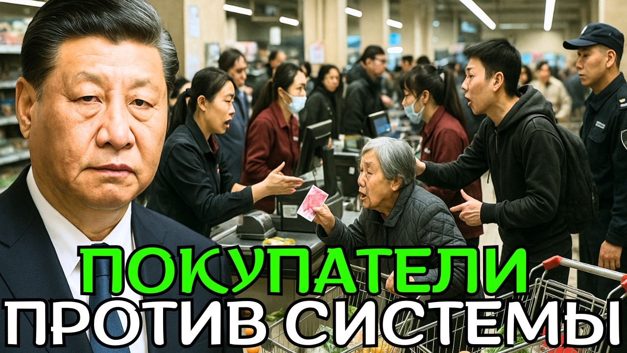 Бунт ПЛАТЕЖЕЙ: покупатели отказываются от цифровых юаней в Шанхае растет хаос на кассах магазинов!