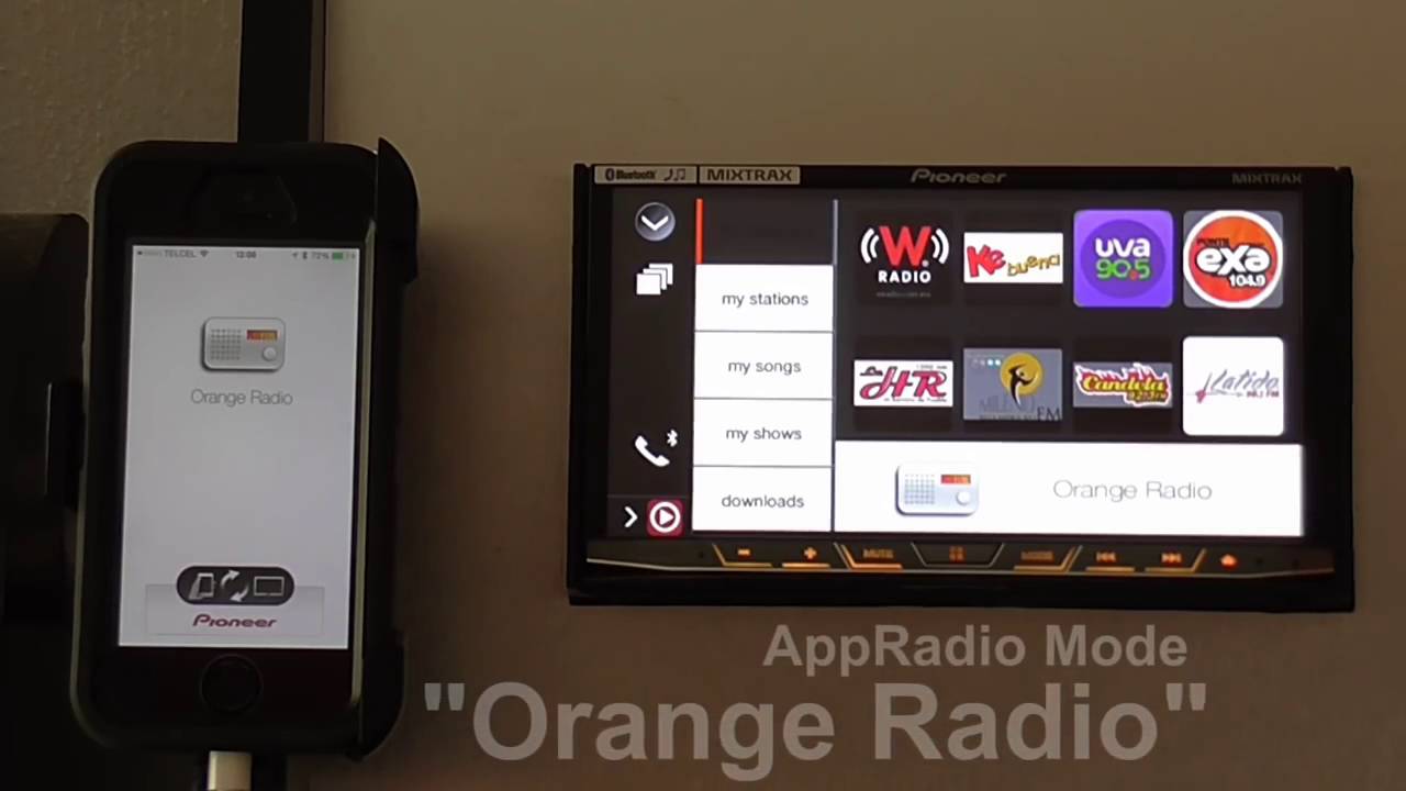 AVH X8750BT Uso de AppRadio Mode por HDMI