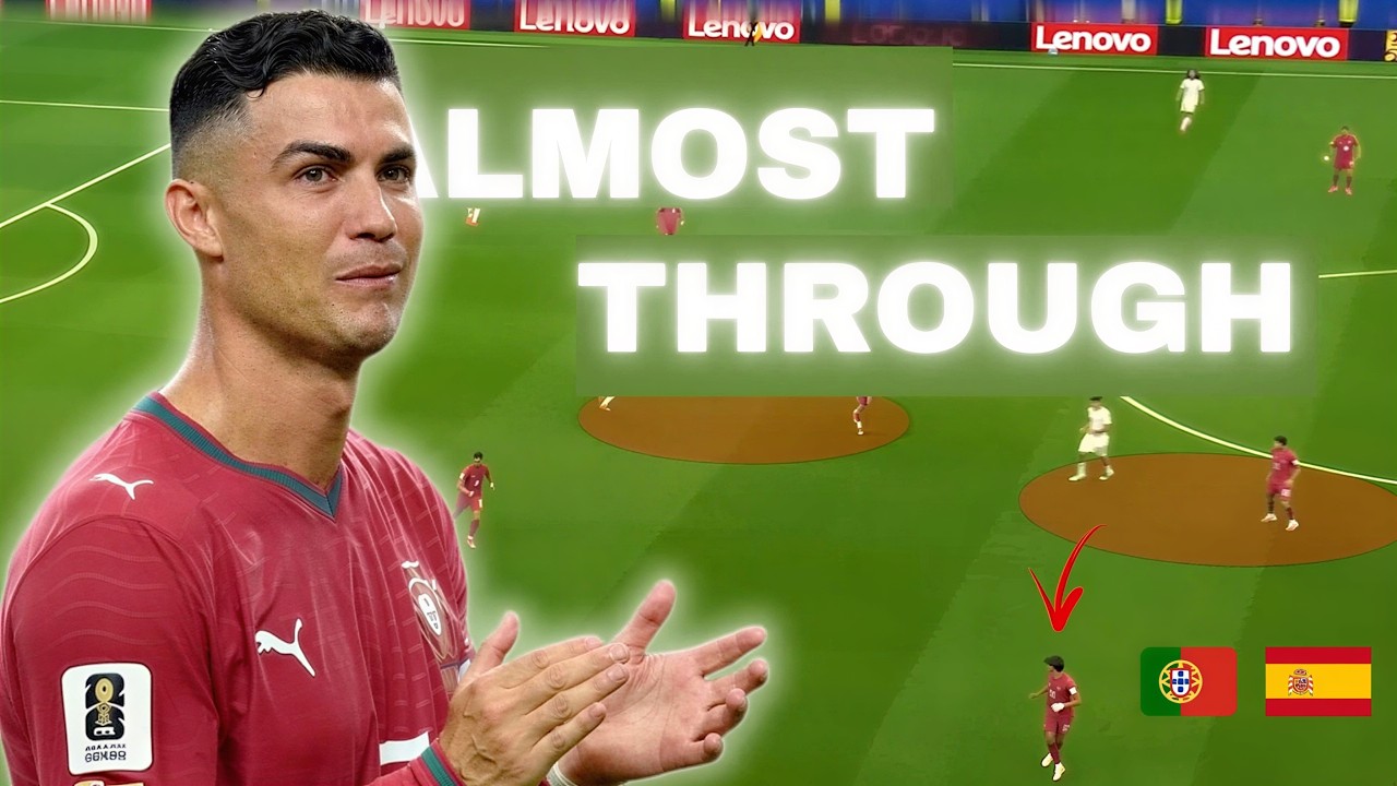 How Spain FINALLY Broke Portugal's Perfect Defense | Spain vs Portugal Tactical Analysis