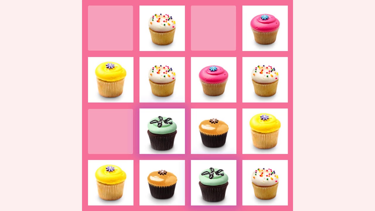 How to play 2048 Cupcakes game | Free online games | MantiGames.com