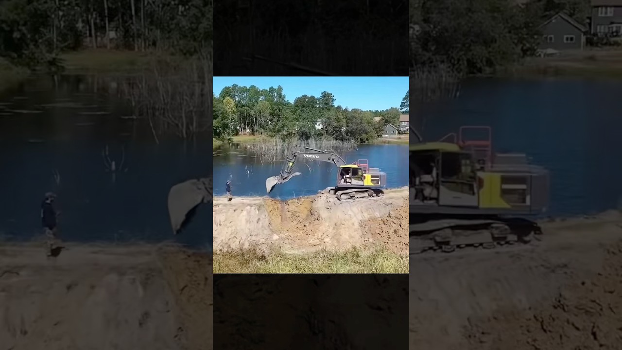 Ein Mann lie&szlig; das Wasser aus dem alten Teich ab &ndash; und was er am Grund fand, lie&szlig; alle erblassen