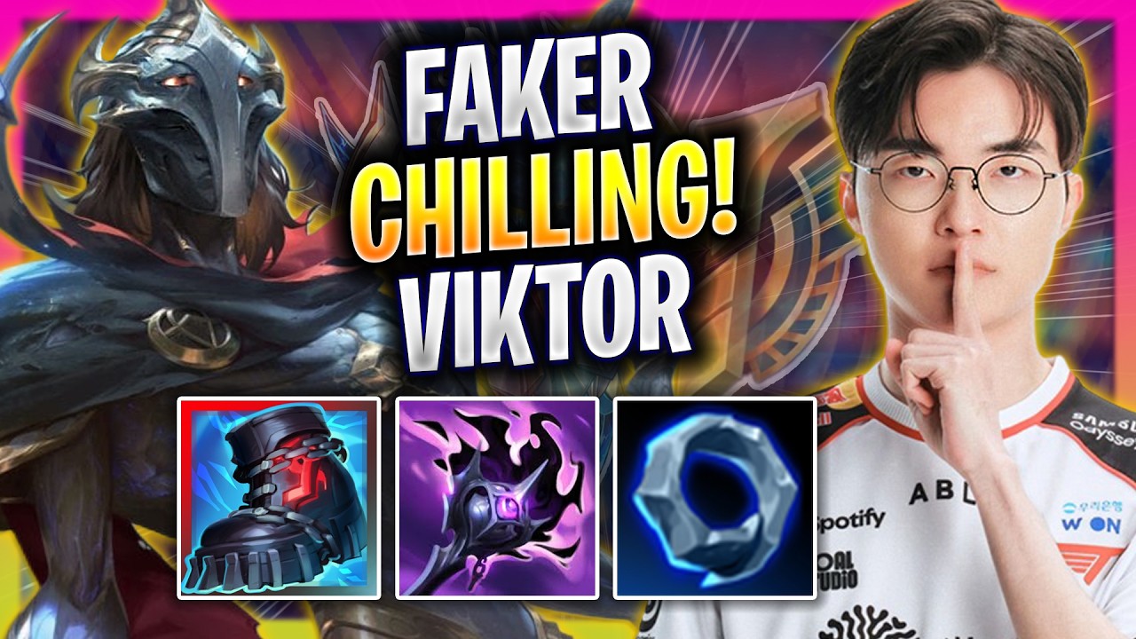FAKER CHILLING WITH VIKTOR! - T1 Faker Plays Viktor MID vs Vladimir! | Season 2026