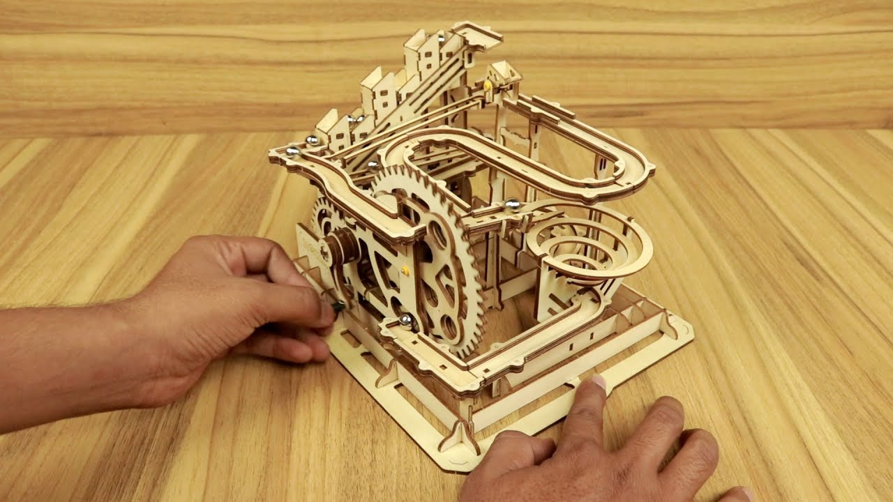 How to Build Marble Run Coster Track at Home
