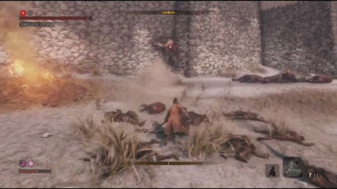 Gyoubu Oniwa Bossfight