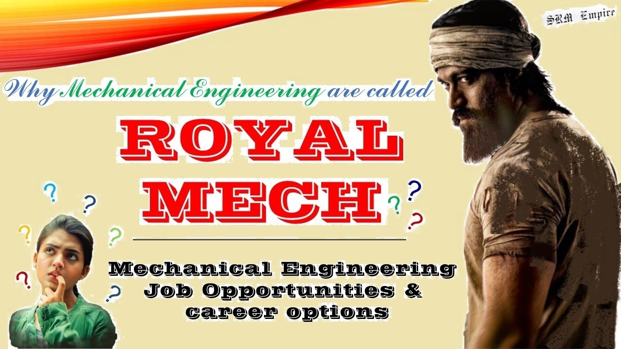 🤔Why Mechanical Engineering is called Royal Mech? | Job Opportunities & Career Options | Tamil