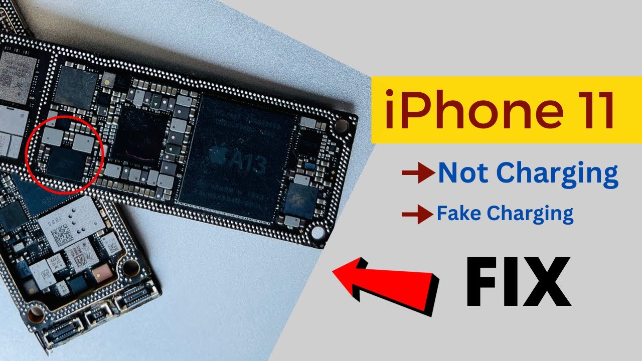 iPhone 11 not charging fix! iPhone 11 fake charging solution