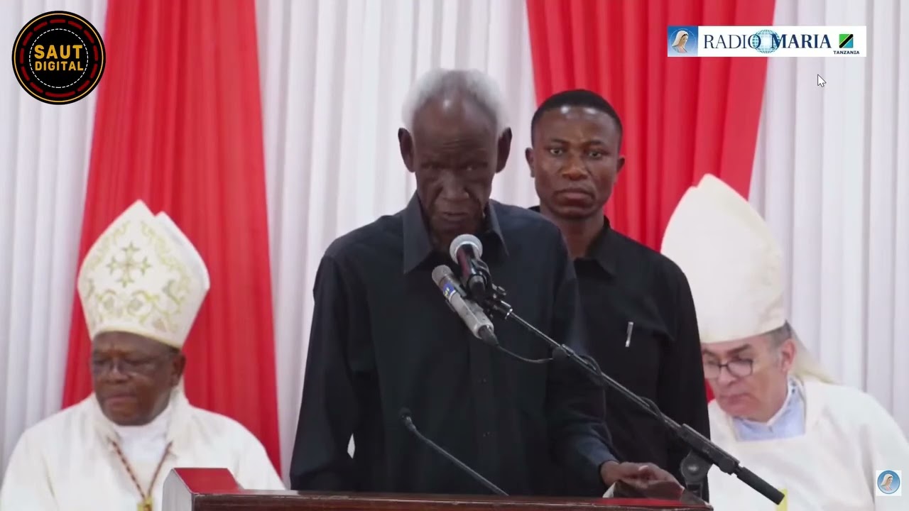 Maneno ya hekima ya Jaji Warioba katika mazishi ya Kardinali Pengo: Ujumbe wa umoja na uzalendo
