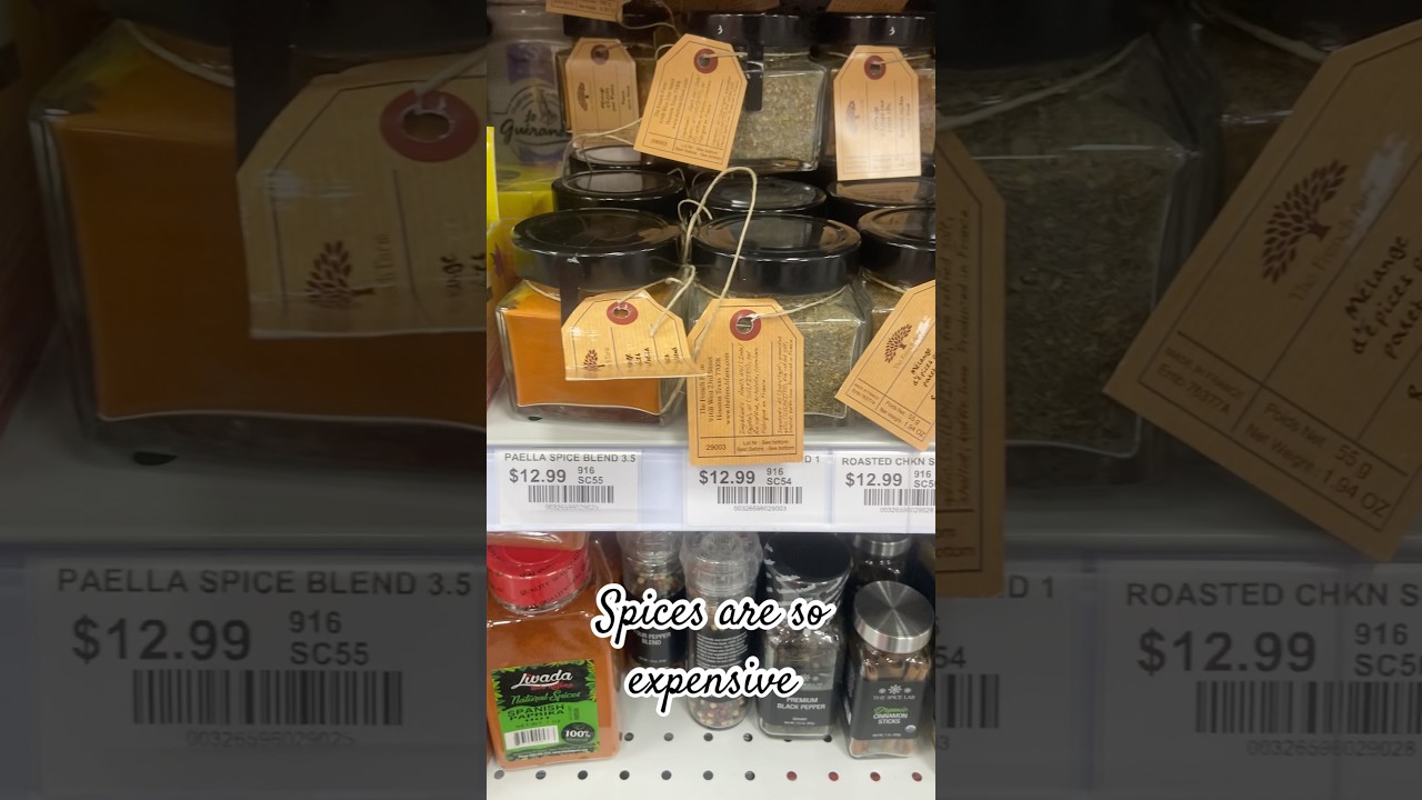 Spices are so expensive #market #usa #spices #shortvideo