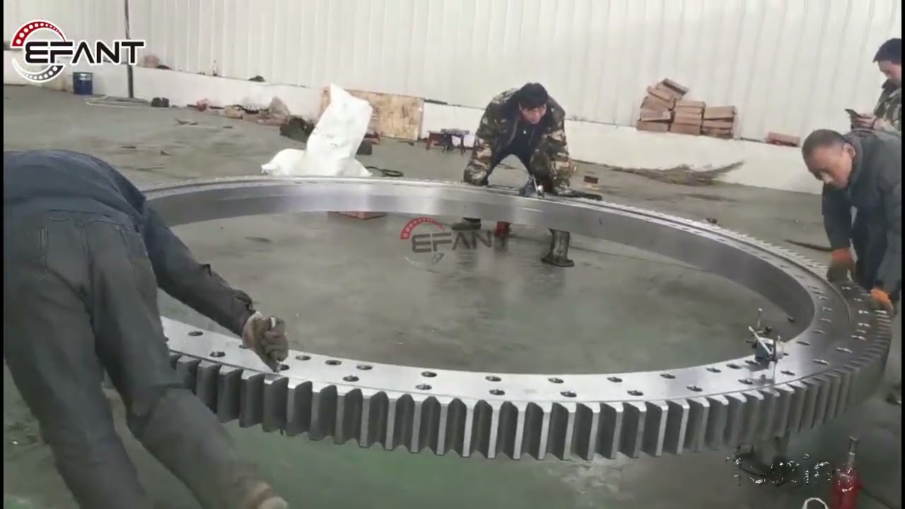 Three-Row Roller Slewing Bearing Slewing Ring for Large Excavator Accessory ---Luoyang Efind