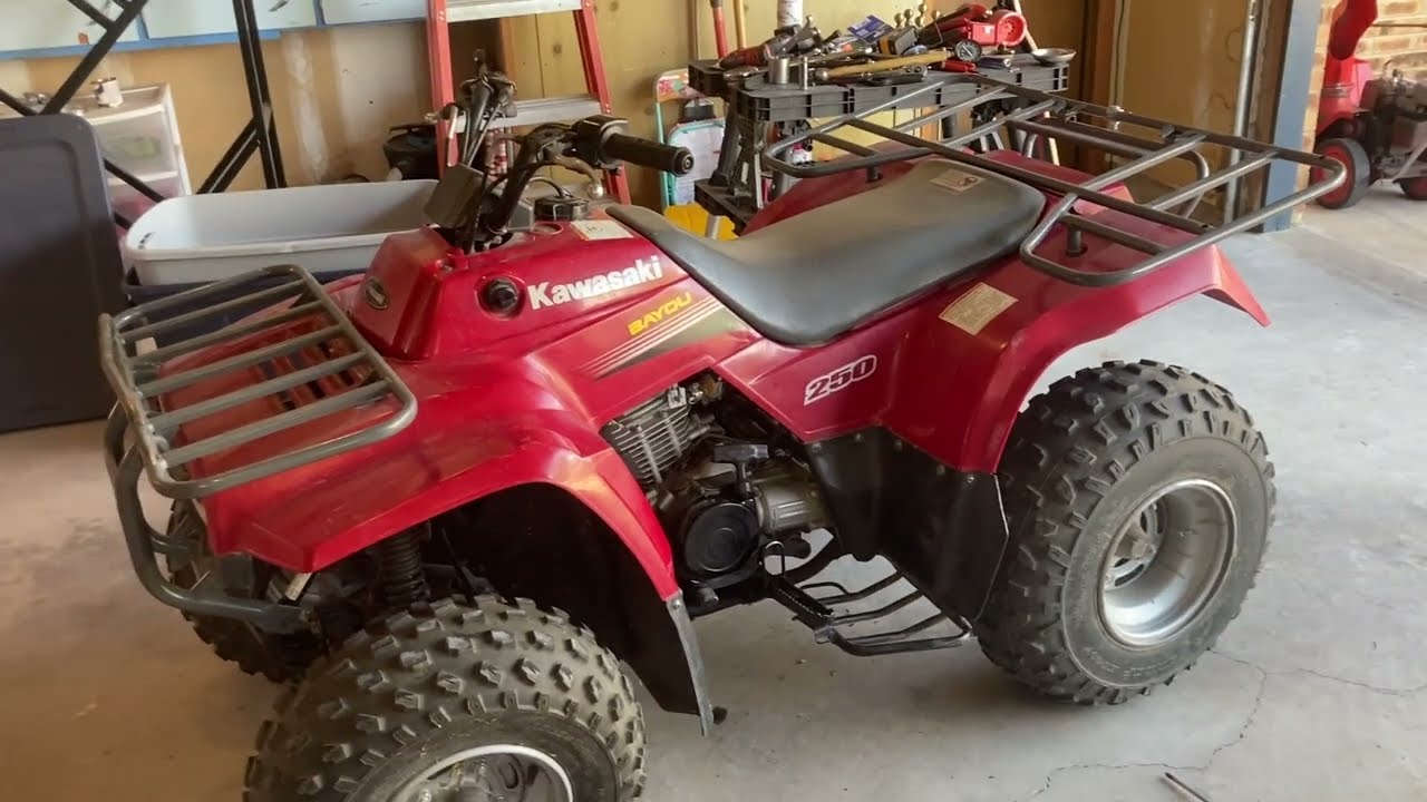 Kawasaki Bayou 250 carburetor replacement!
