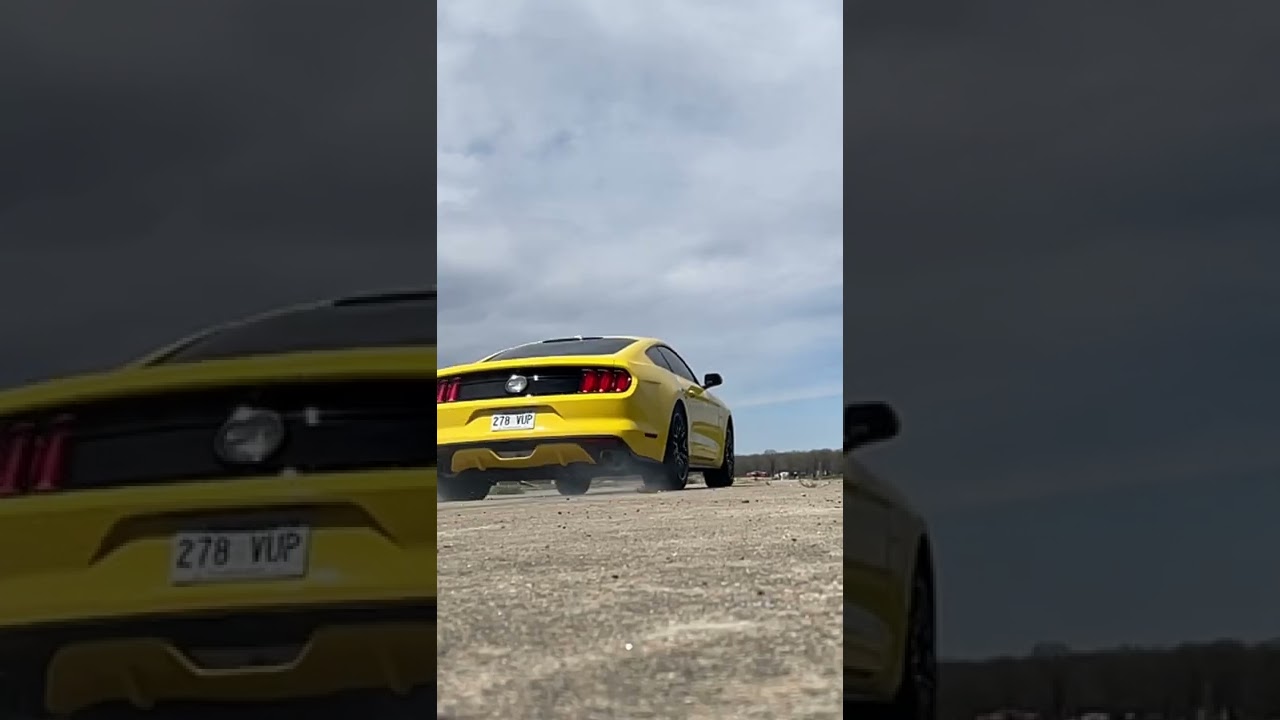 2015 Mustang GT Launch with Roush Exhaust and X-Pipe