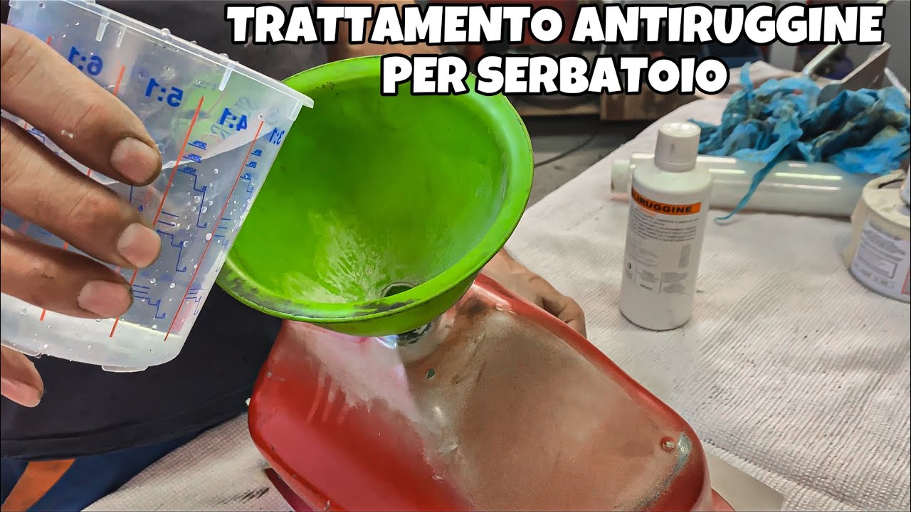 TRATTAMENTO ANTIRUGGINE SERBATOIO