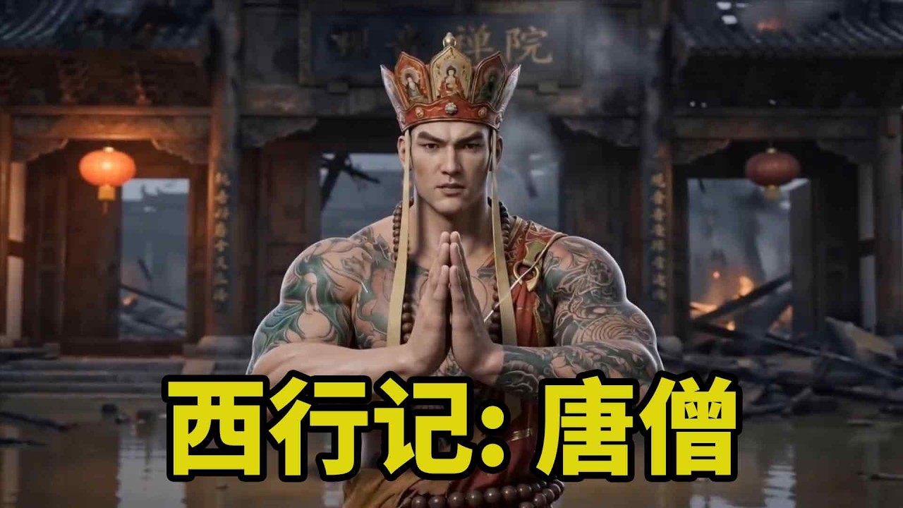 西行记: 唐僧  武聖唐三藏  新编西游记 #动漫
