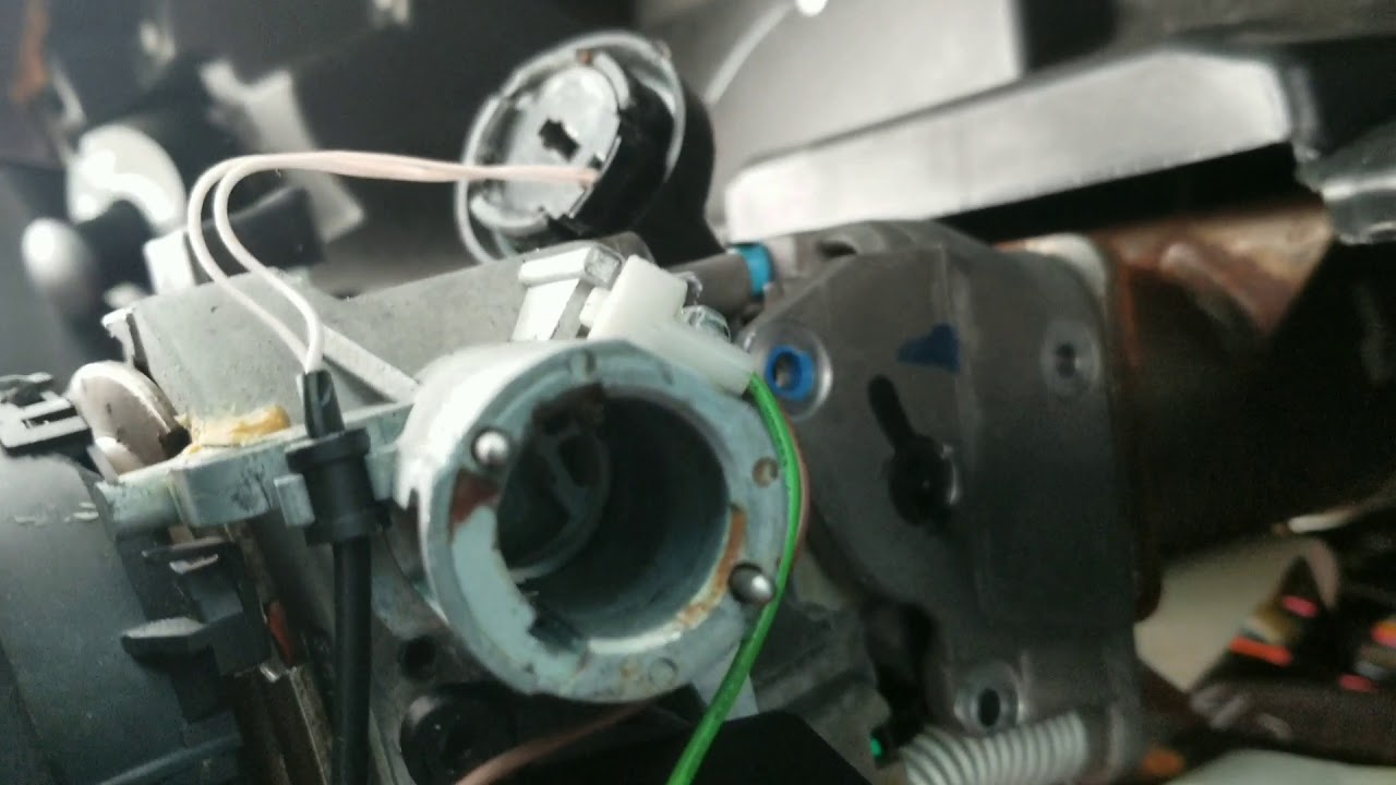 1998-2003 Buick Regal Ignition switch and key cylinder removal