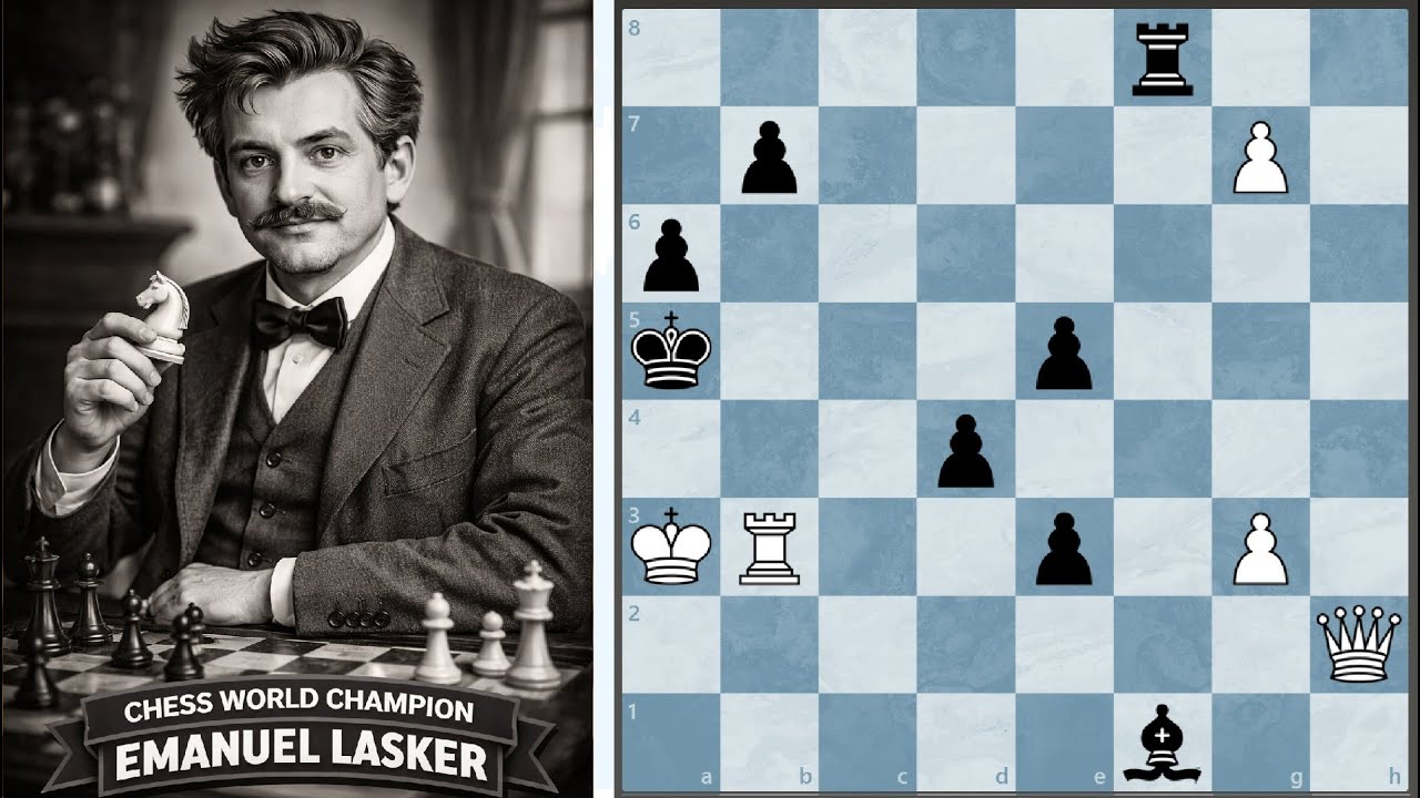 Mustermatt 224: Emanuel Lasker und seine Schachprobleme