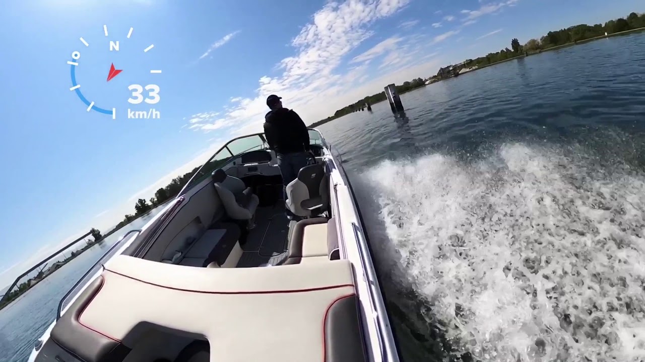 Auf zum Rhein! Schönes Wetter, ein Boot und eine nagelneue GoPro Max :)