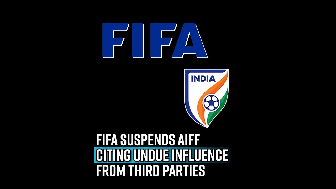FIFA suspends All India Football Federation citing undue influence from third parties