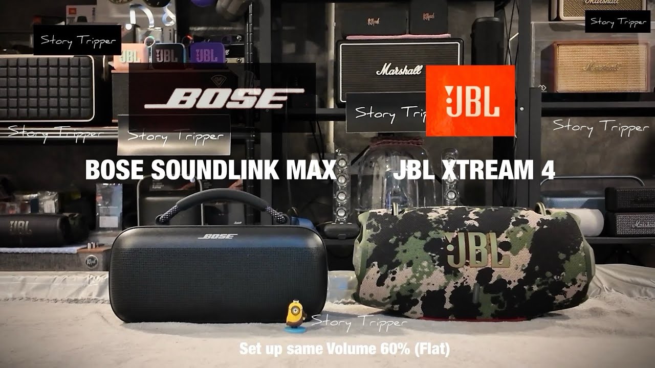 Bose Soundlink Max vs JBL Xtream 4