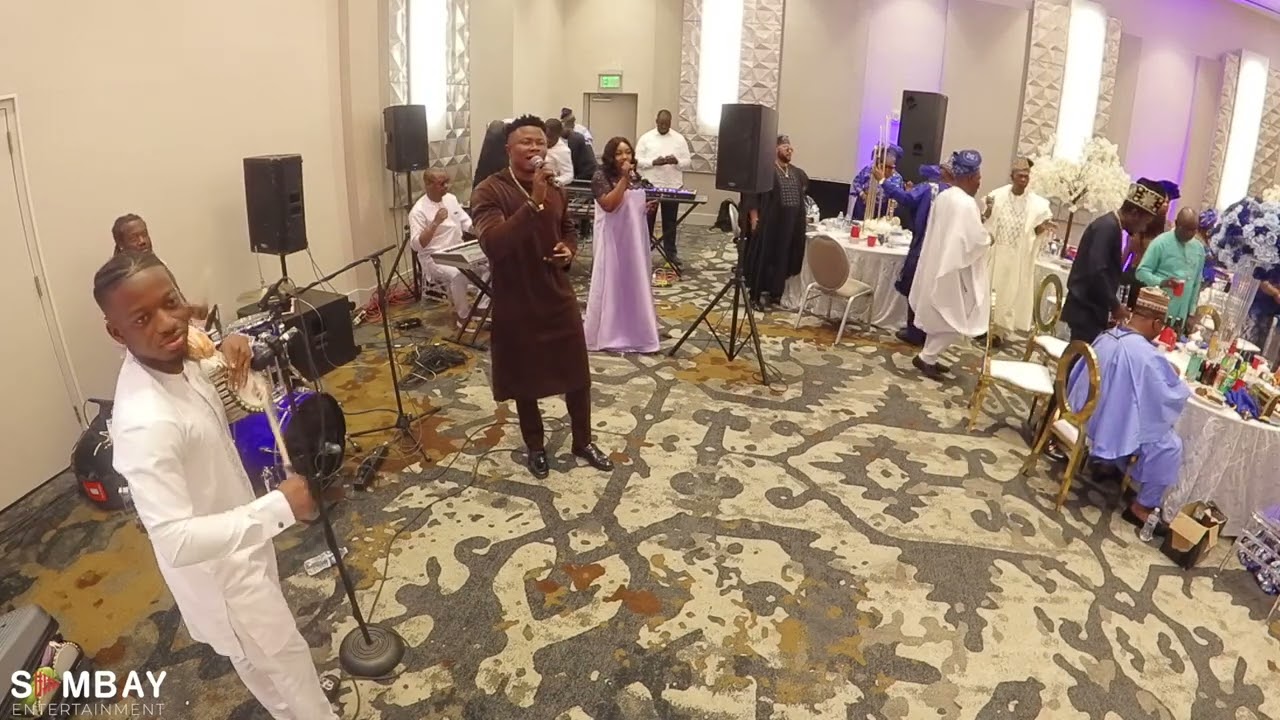 FEMI TRINITY KEEPS THE CROWD ON THEIR FEET | OPEYEMI & TEMILOLUWA WEDDING | BALTIMORE, MD 9/16/23