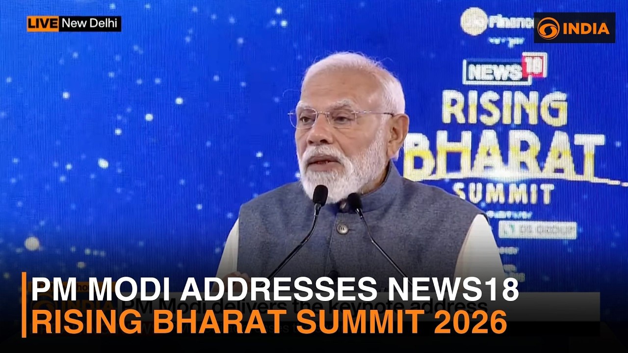 LIVE: PM Modi addresses News18 Rising Bharat Summit 2026