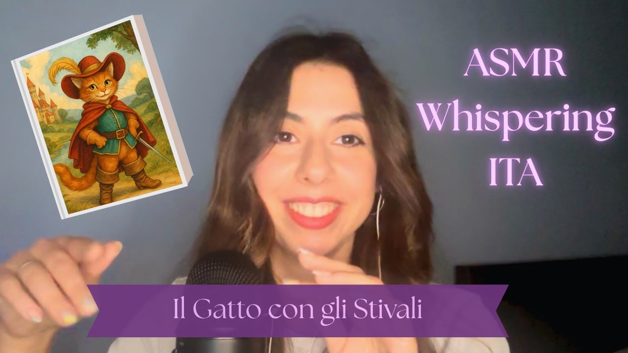 Addormentati con una Fiaba | Il Gatto con gli Stivali ASMR Whispering 🐾