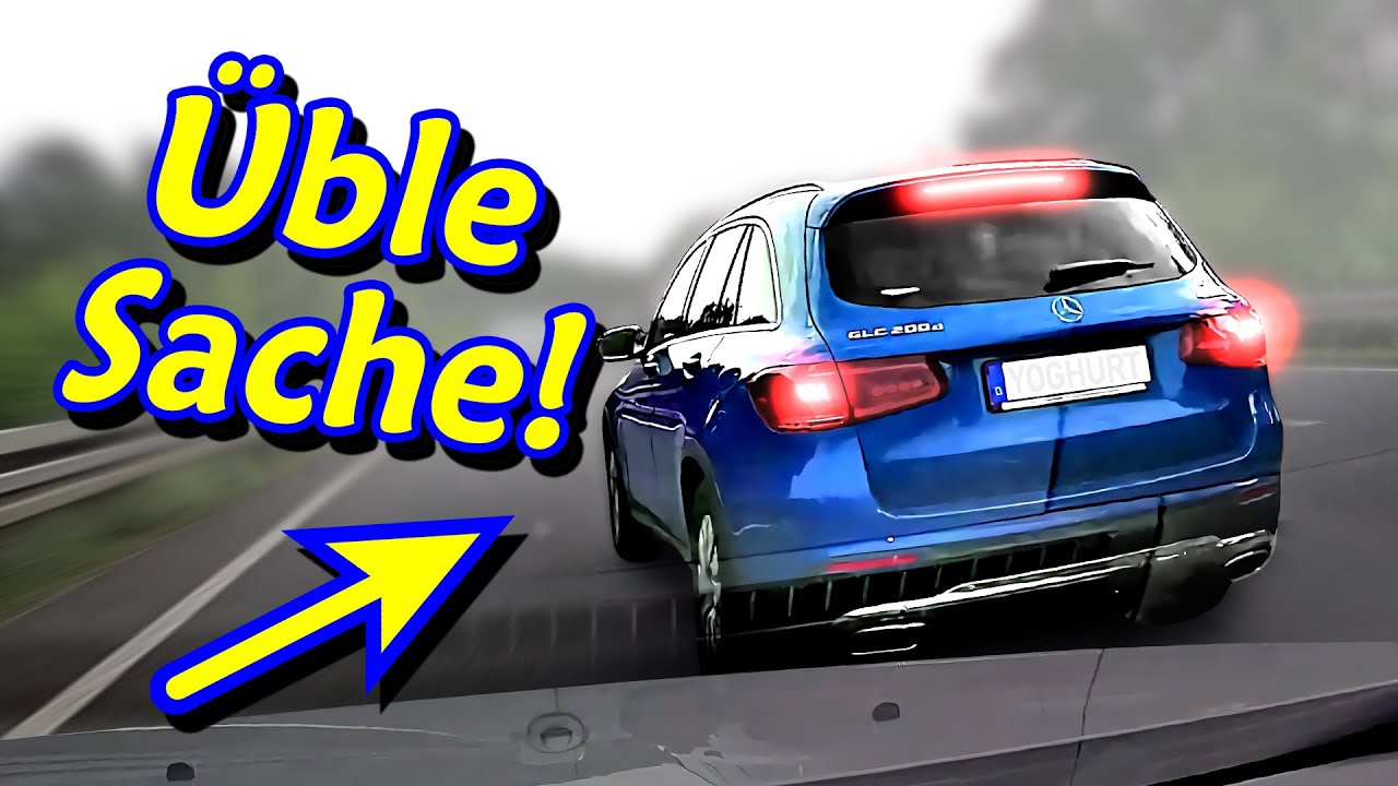 LKW überholt auf Standstreifen, Abbiegen geht schief und Schulterblicke | DDG Dashcam Germany | #454