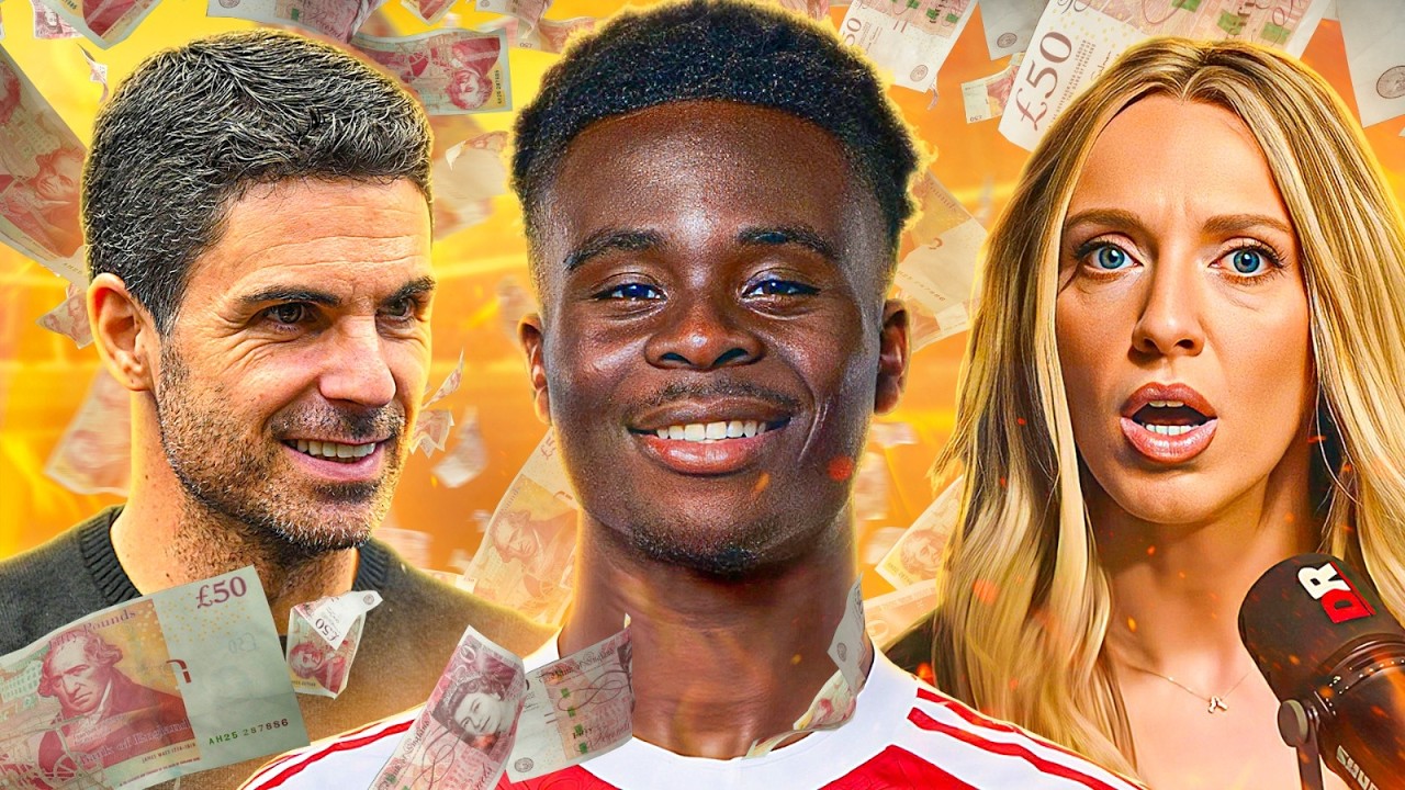 Saka Signs £78m contract! The Tudor Period Begins, Barca & United In Rashford STALEMATE?! Live At 5