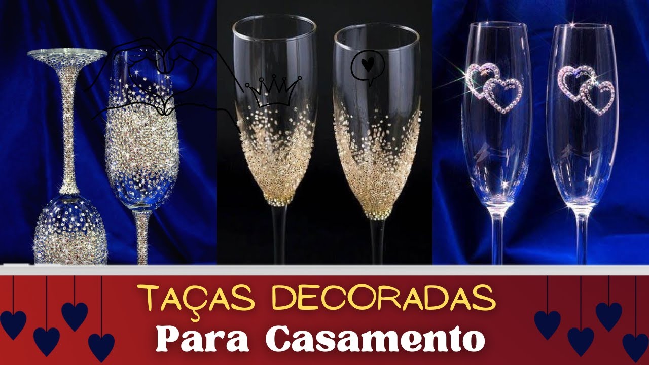🍸 IDÉIAS DE TAÇAS PARA NOIVOS