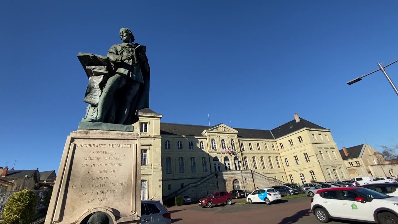 Itinéraire bis à Loudun dans la Vienne