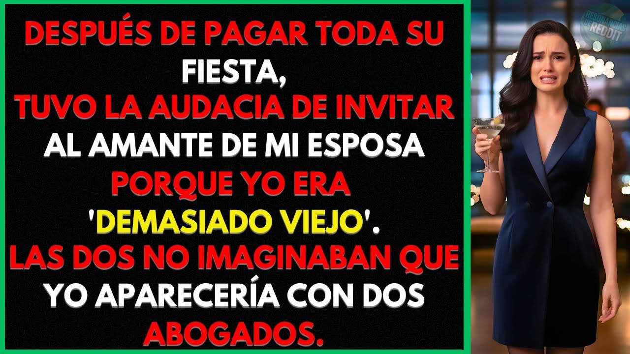 Mi Hijastra Invitó Al Amante De Mi Esposa A La Fiesta Que Yo Pagué. Aparecí Con 2 Abogados
