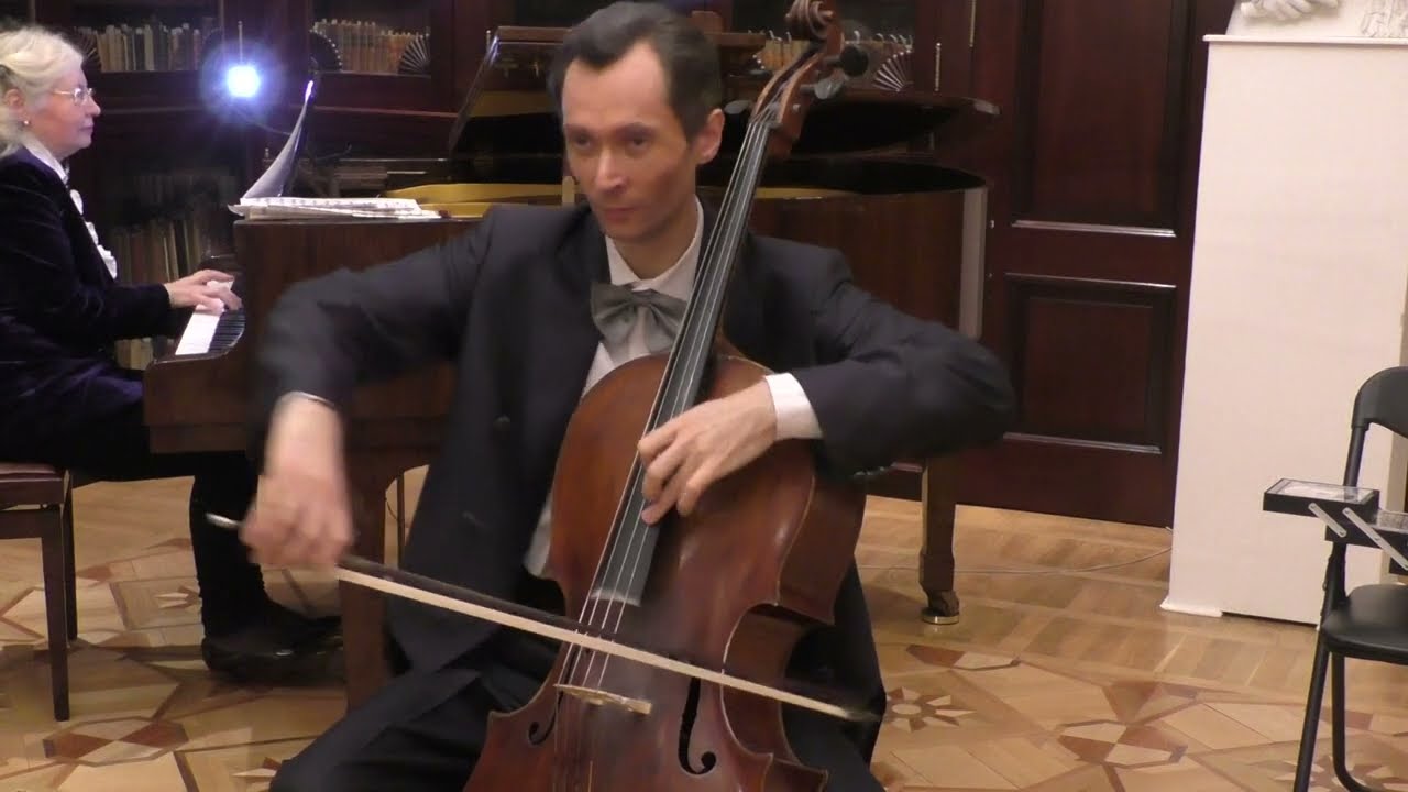 Eugene Prokoshin (cello) & Olga Novikova (piano) play Paul Desmond "Take Five".